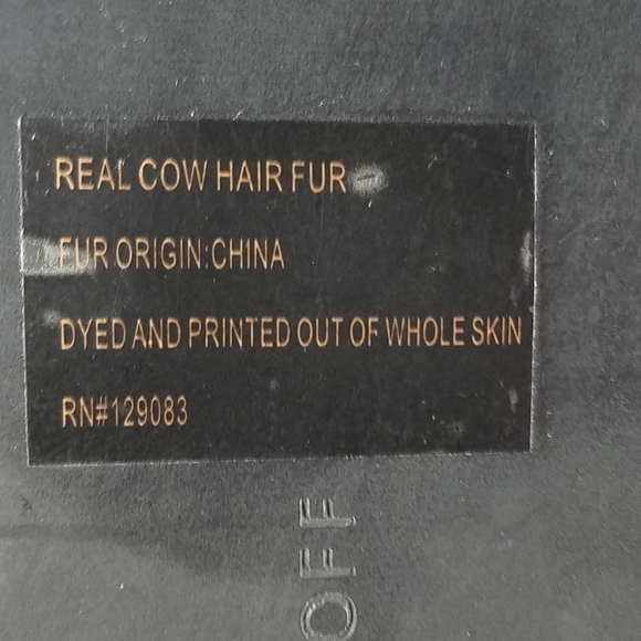 Rebecca Minkoff 7 US Sabeen Too Chelsea Boots Leopard Print Cow Fur Booties NEW - Picture 12 of 12